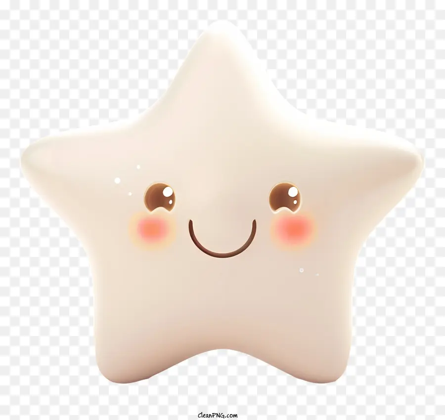 Star Emoji，Personnage De Dessin Animé PNG
