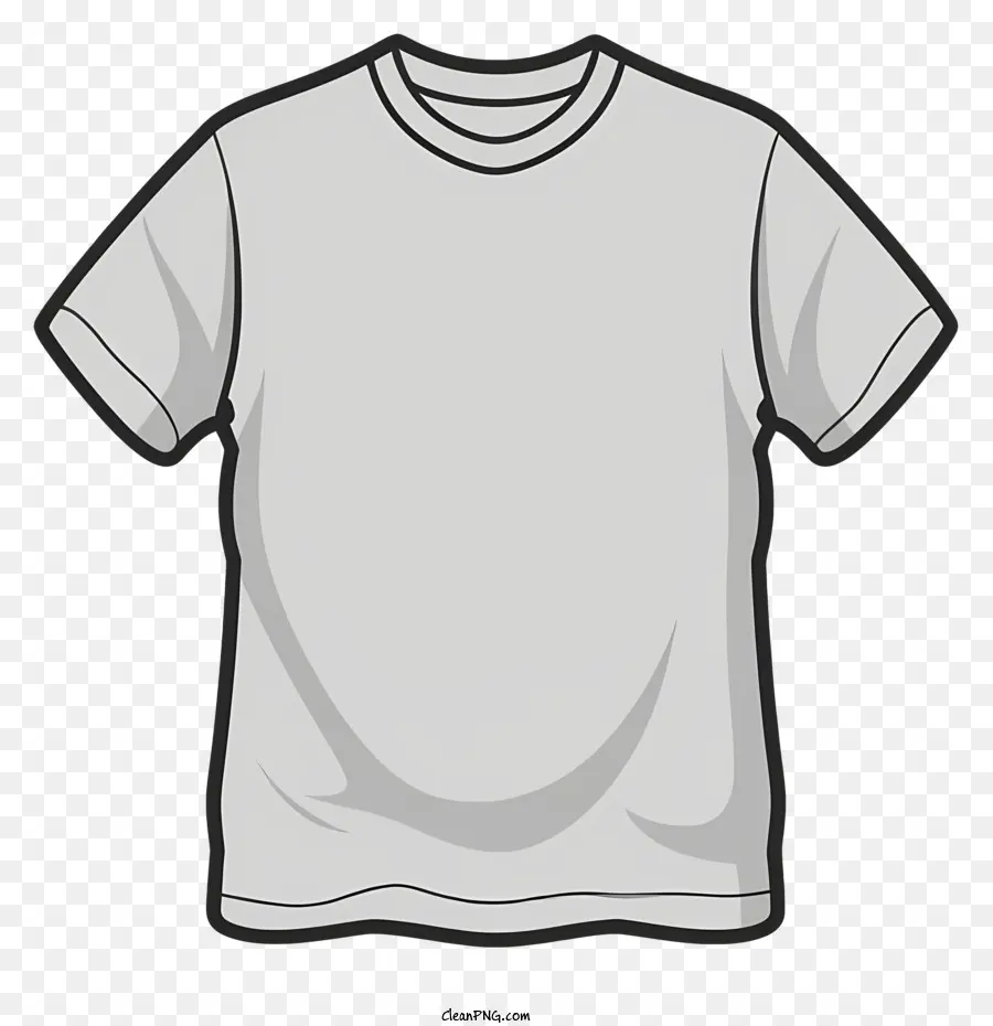 Vêtements，T Shirt Gris PNG