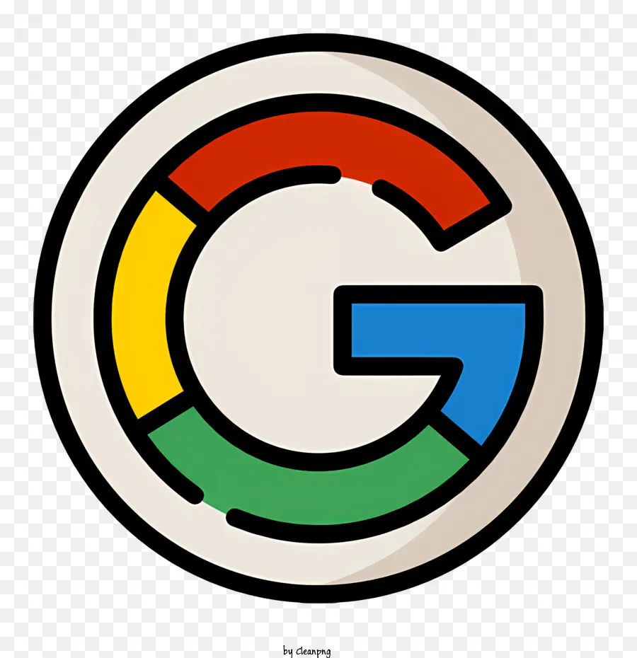 Logo Google，De Forme Circulaire PNG