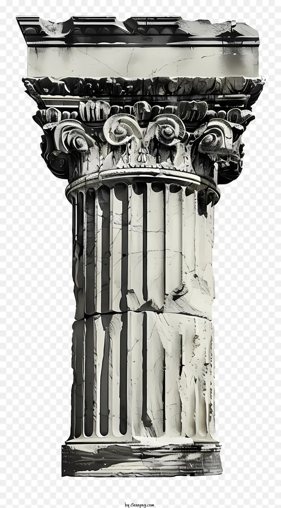 Colonne De La Grèce Antique，Colonne Antique PNG