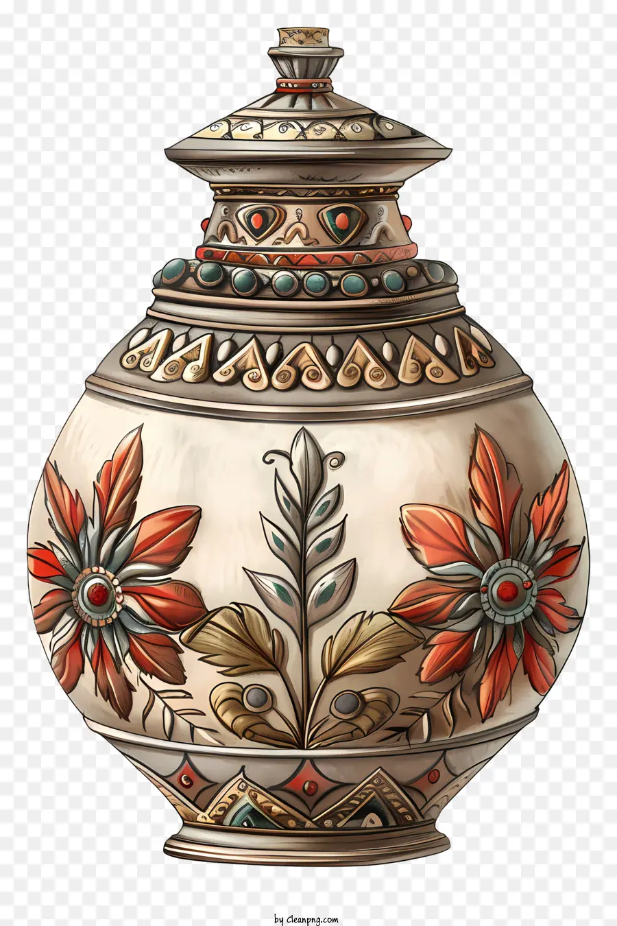 Conception De L'art，Vase Décoratif PNG