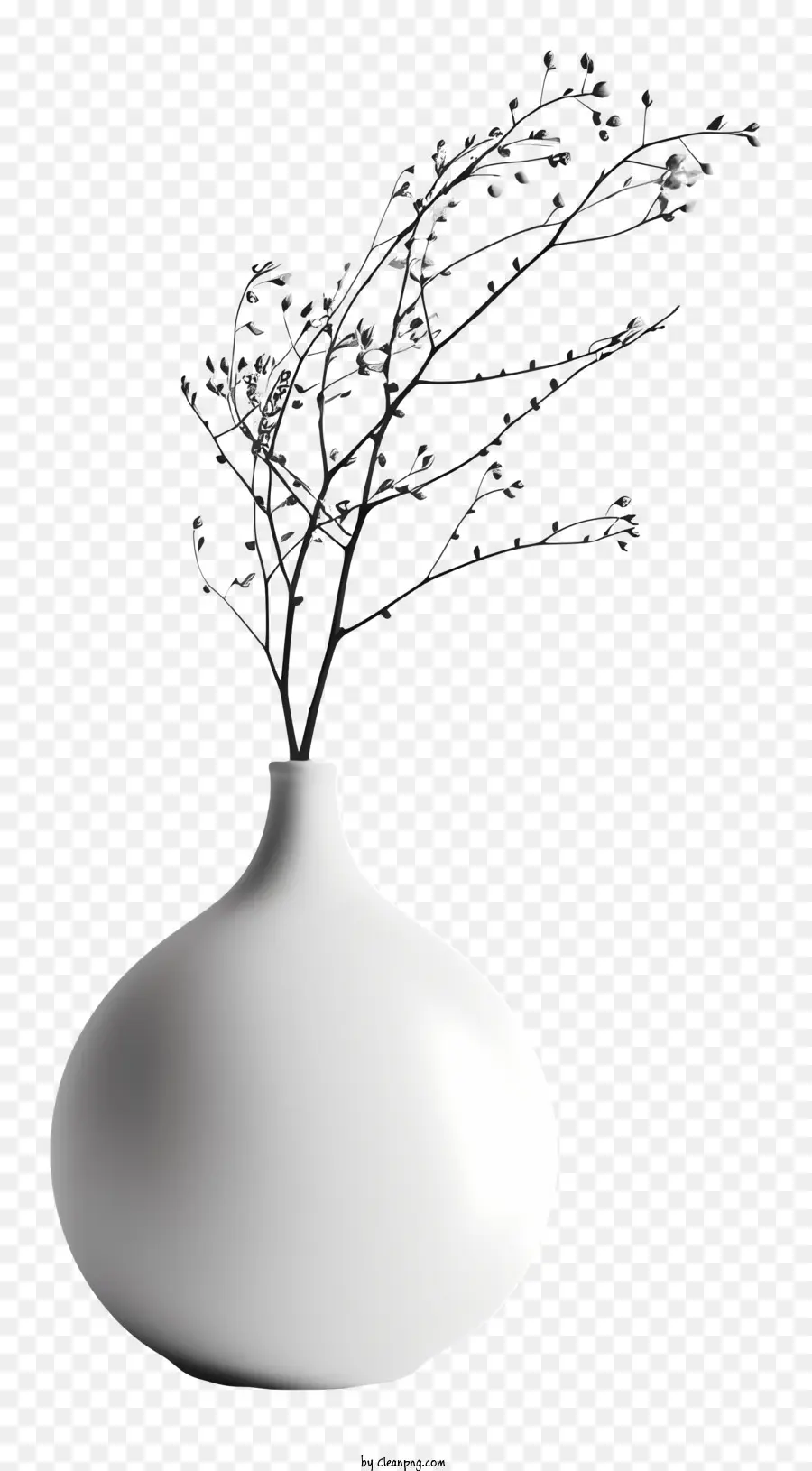 Vase，Vase Blanc PNG