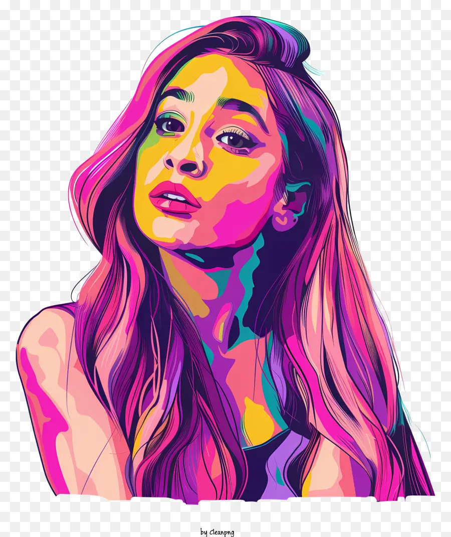 Ariana Grande，Peinture à L'aquarelle PNG