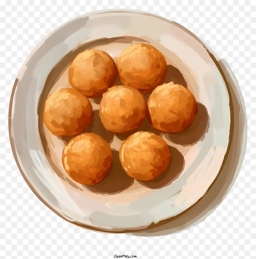 Labbe，Boulettes De Poulet Frit PNG