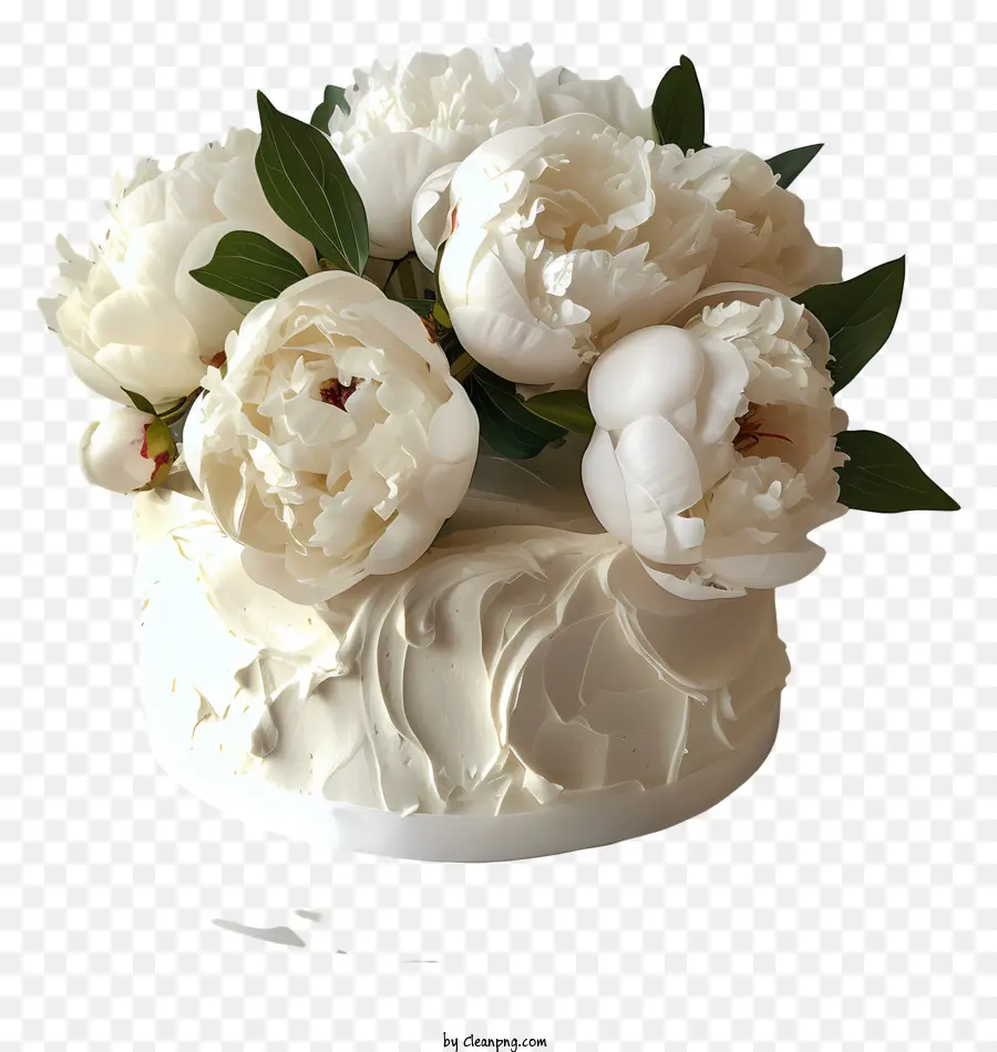 Gâteau Blanc，Glaçage Blanc PNG