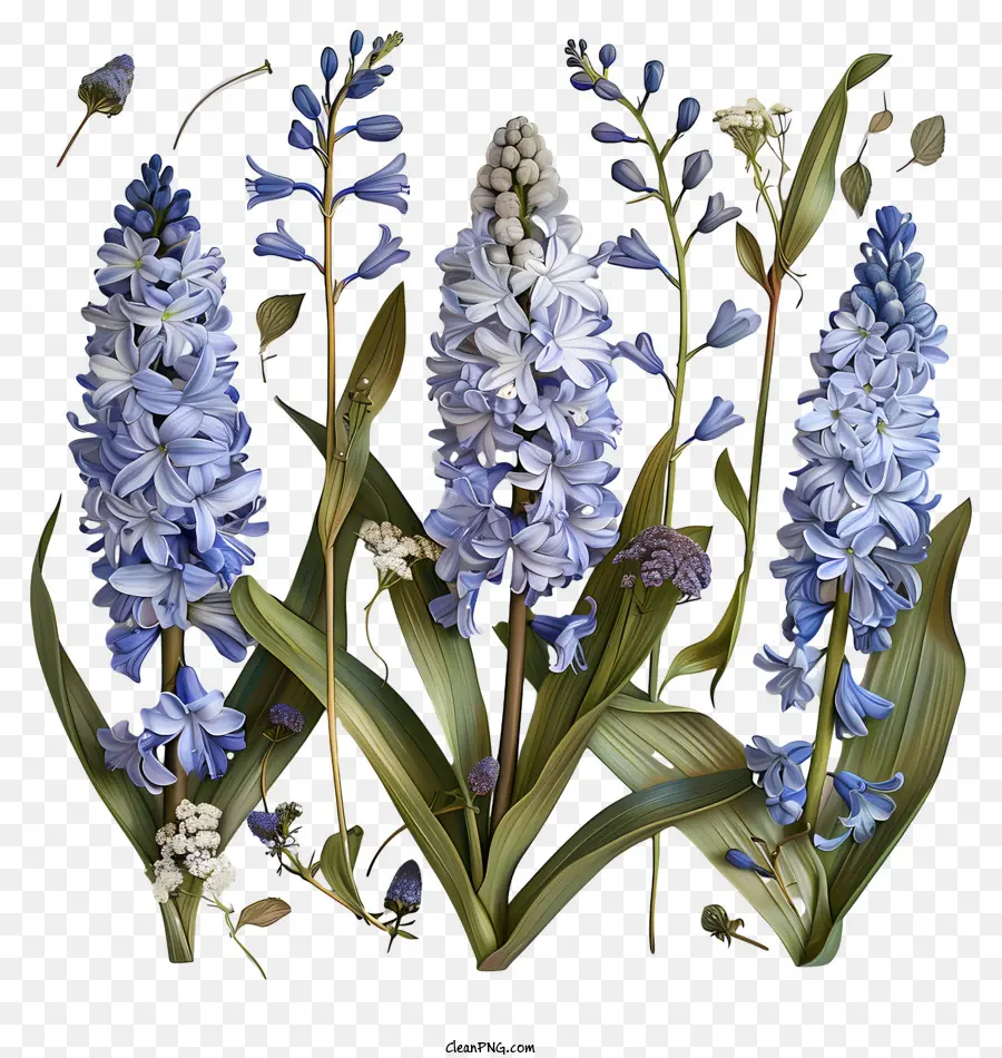 Fleurs De Printemps，Jacinthes PNG