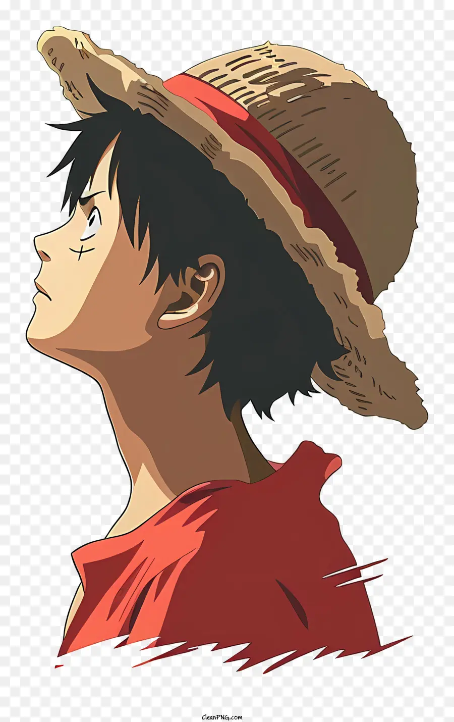 Une Seule Pièce Luffy，Fort PNG