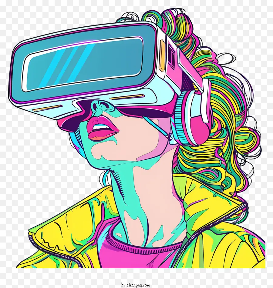 Casque Vr，Réalité Virtuelle PNG