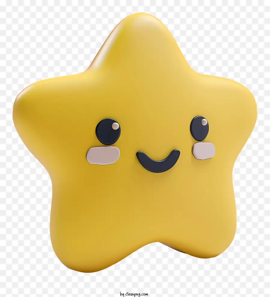 Émoji étoile，Étoile Souriante PNG