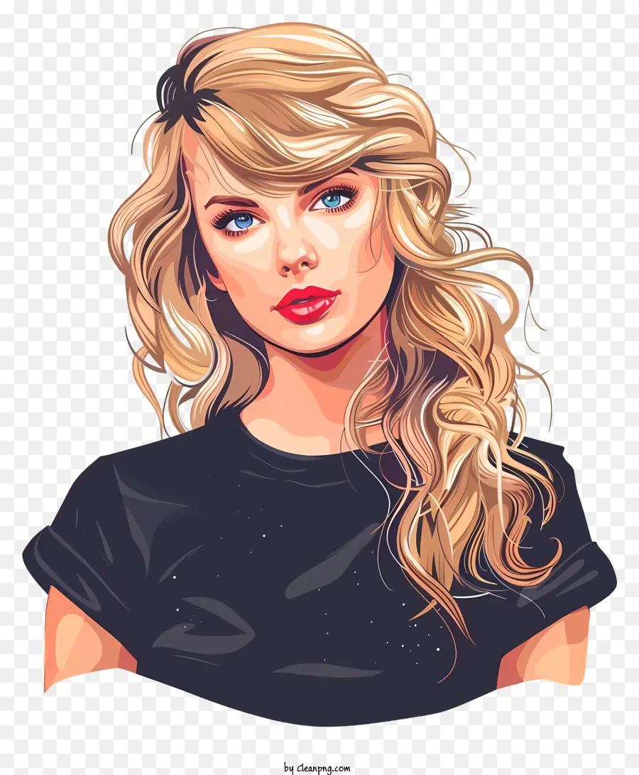 Taylor Swift，De Longs Cheveux Blonds PNG