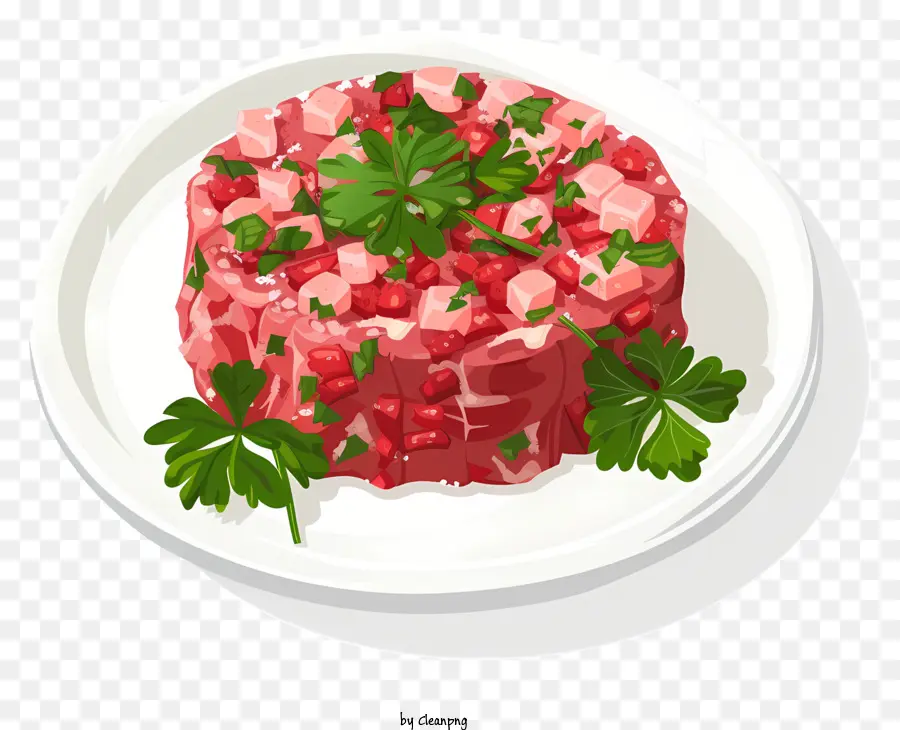 Steak Tartare，Plat PNG