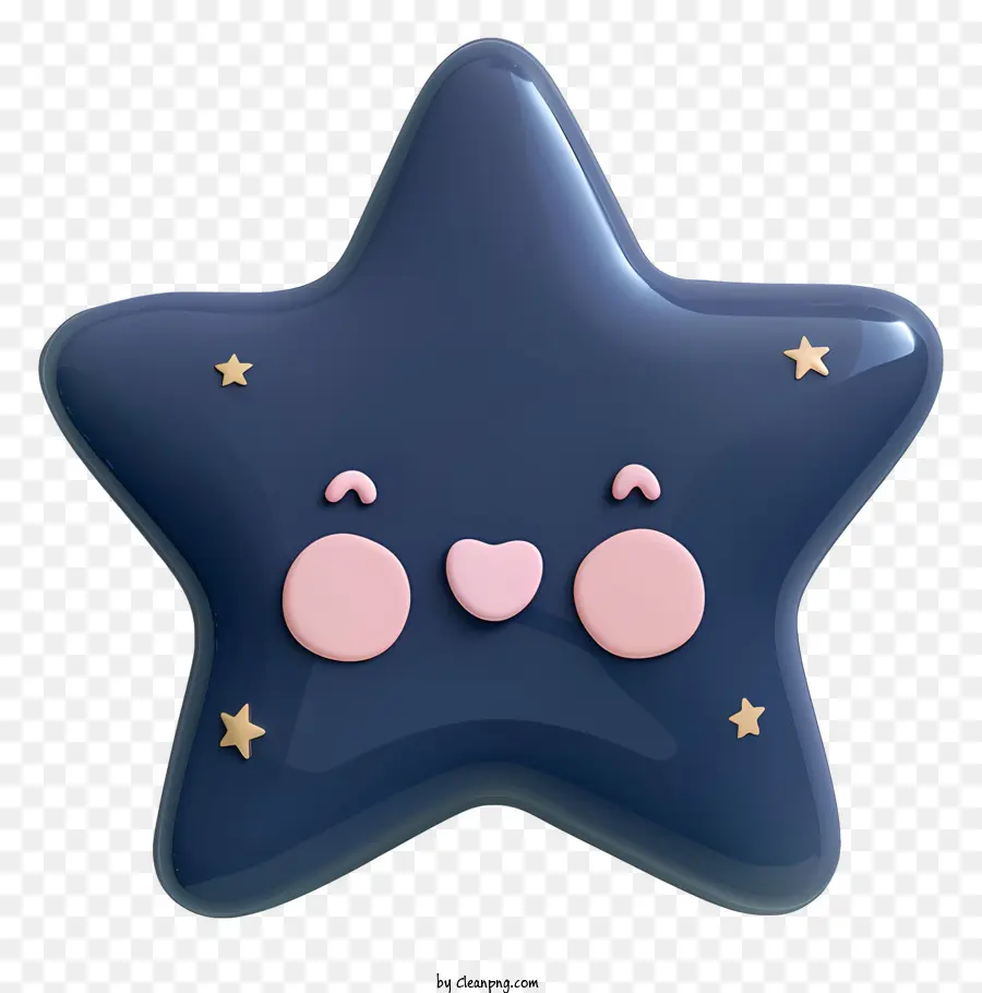 Star Emoji，étoile Bleue PNG