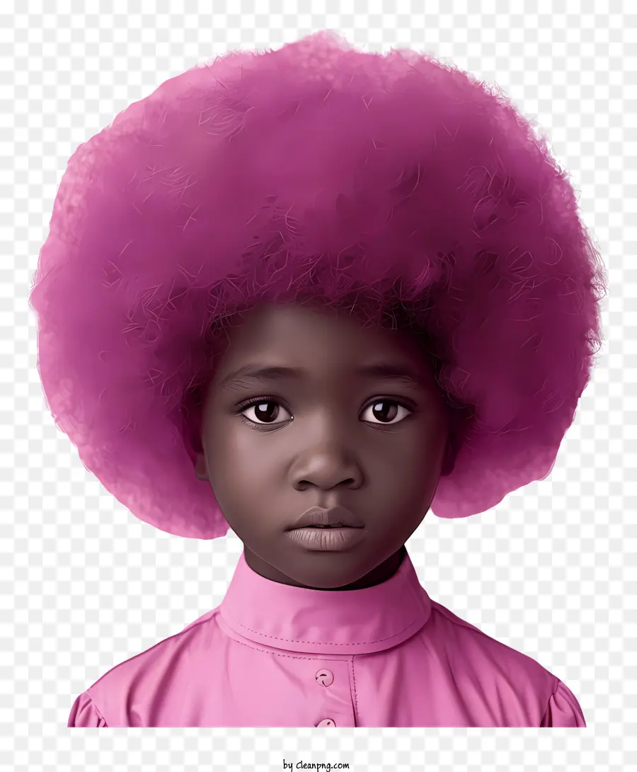 Enfant，Coiffure Afro PNG
