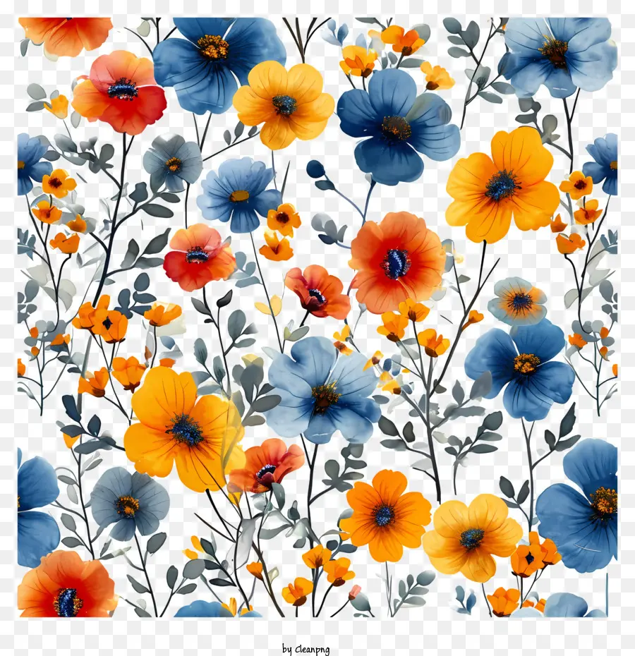 Fleur Bleue，Fleurs Bleues PNG