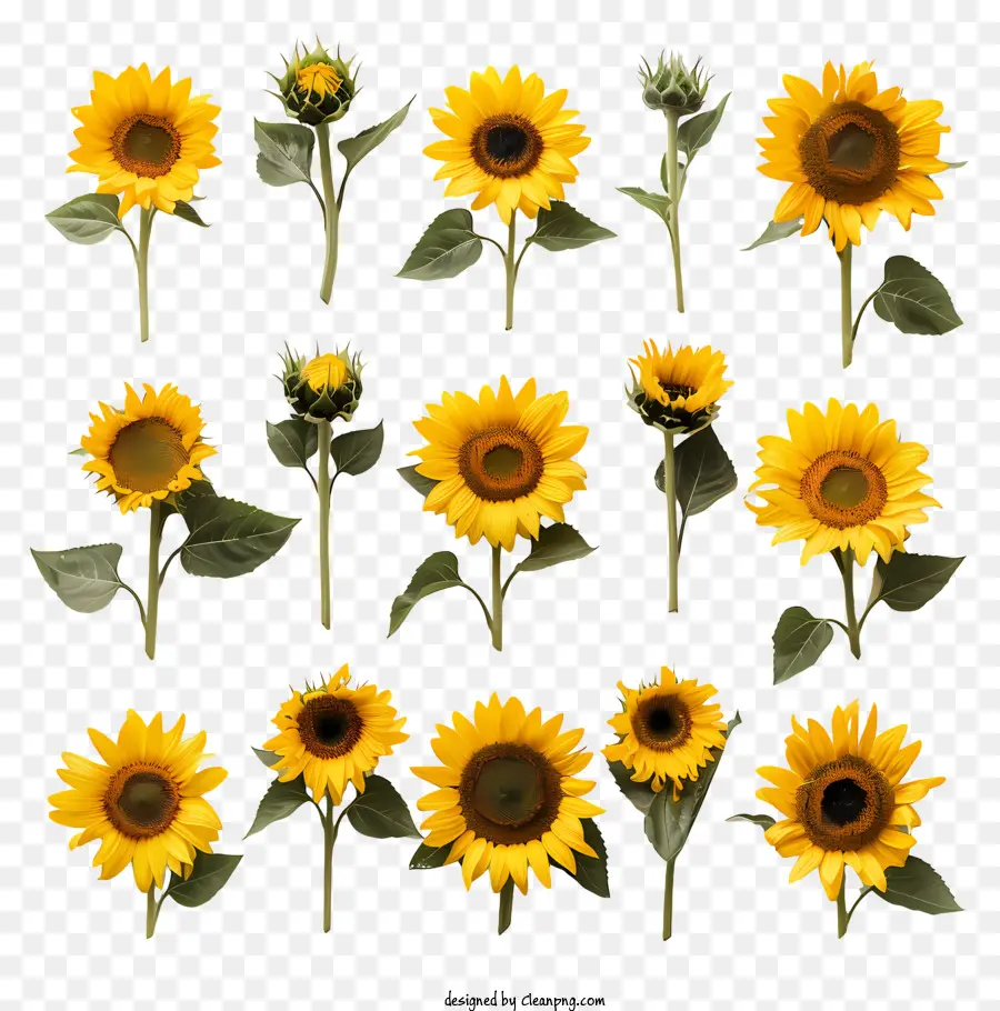 Tournesols，Jaune PNG