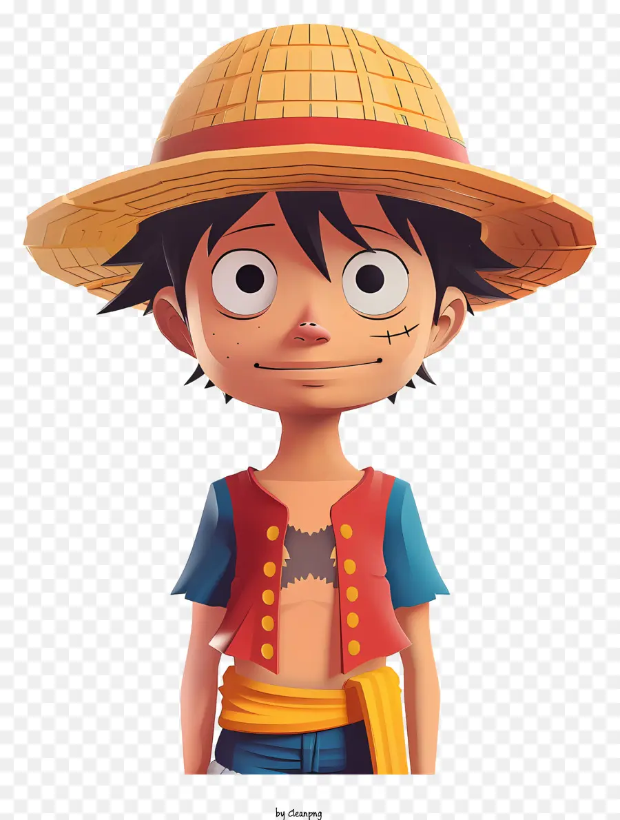 Une Seule Pièce Luffy，Personnage De Dessin Animé PNG