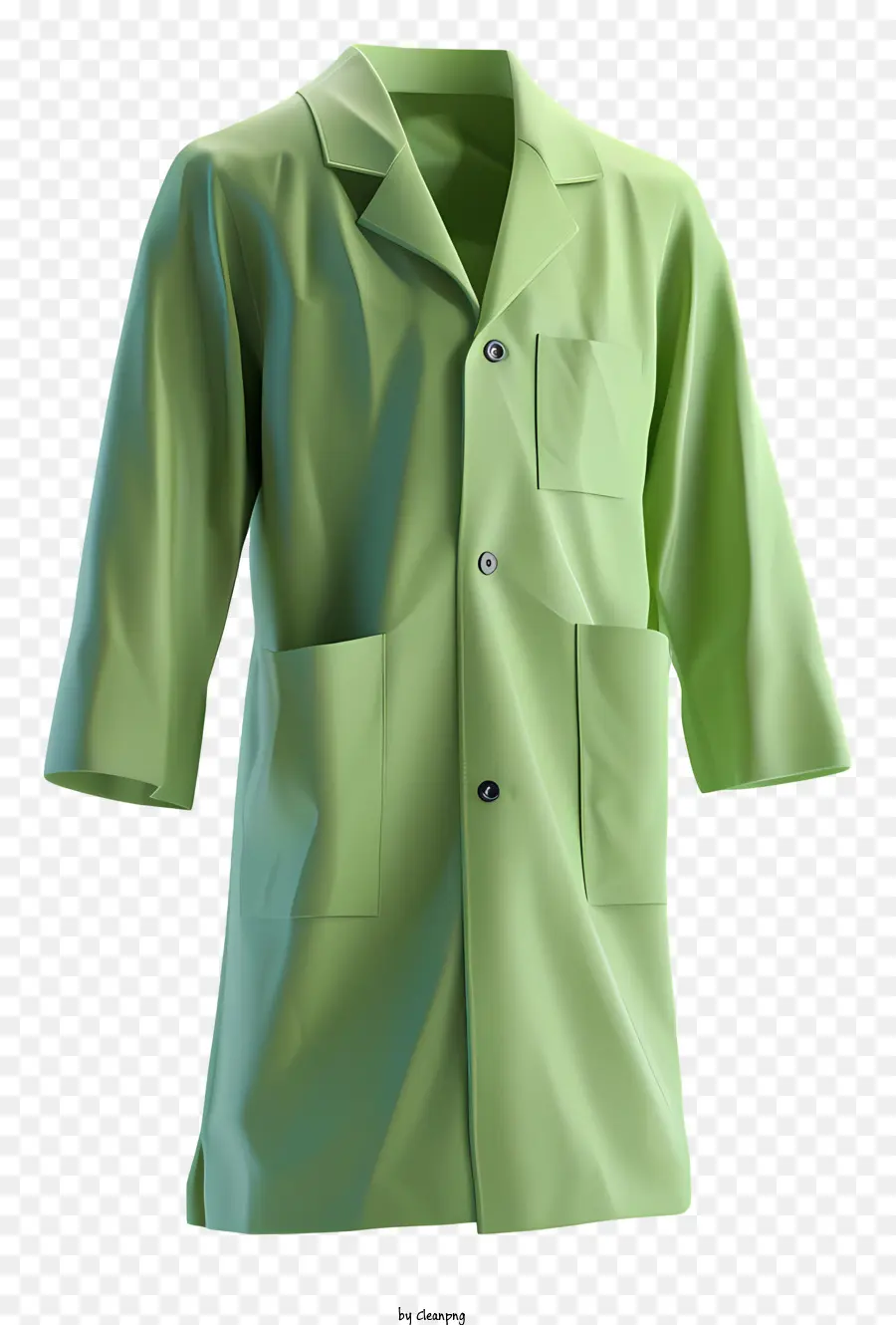 Veste Verte，Manteau Médical Vert PNG