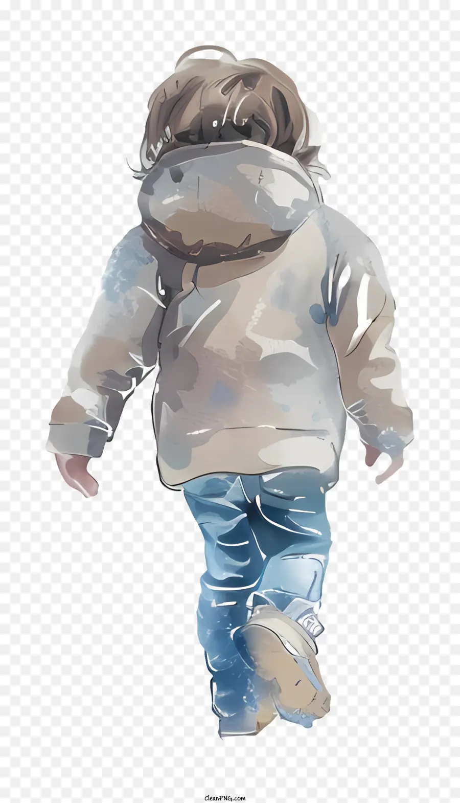 Enfant，Enfant En Veste Bleue PNG