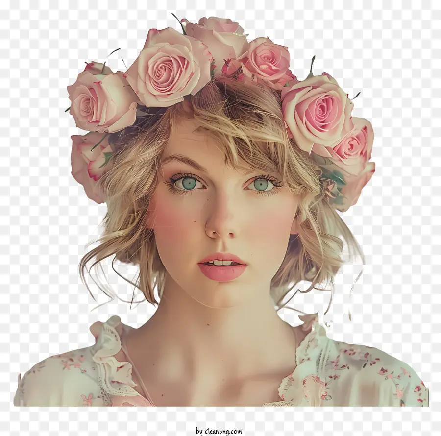 Taylor Swift，Couronne De Roses PNG
