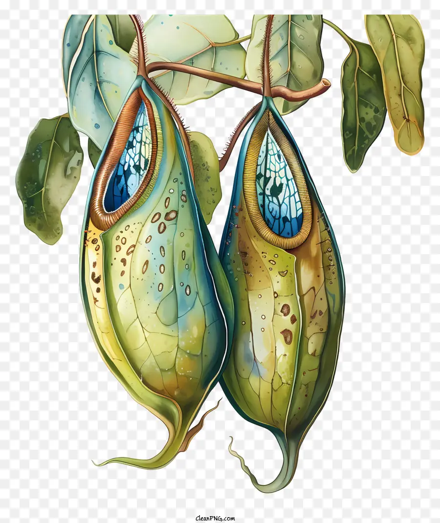 Nepenthes，Peinture PNG