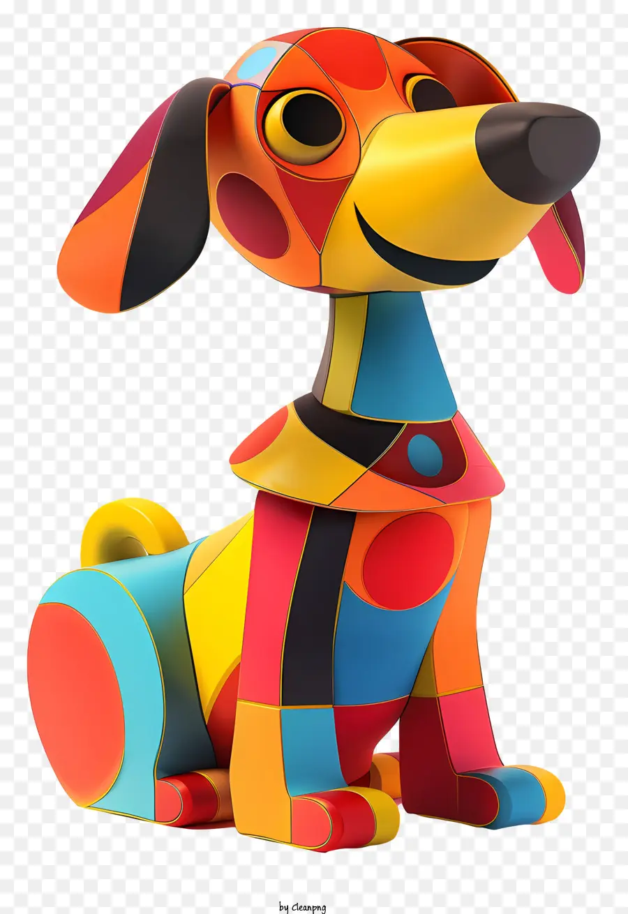 Jouet Pour Chien，Figurine De Chien Multicolore PNG