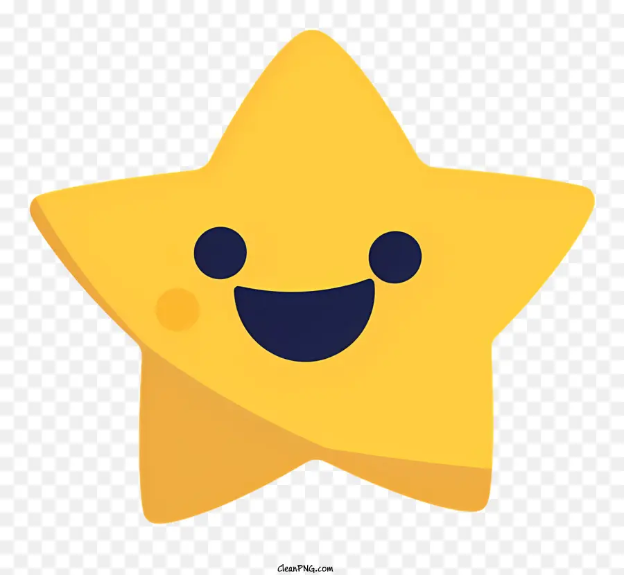 Star Emoji，Visage Souriant PNG