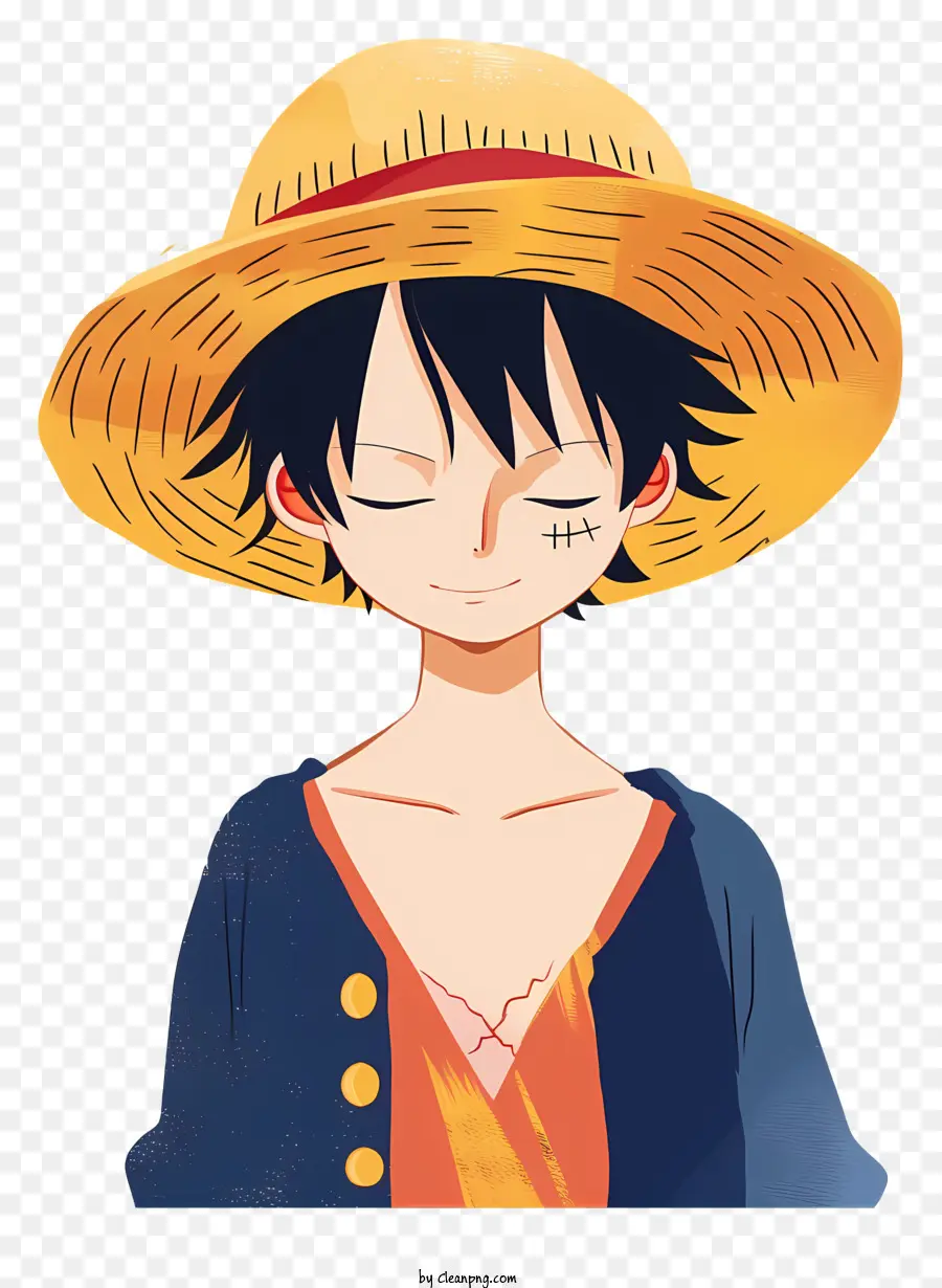 Une Seule Pièce Luffy，Jeune Homme PNG