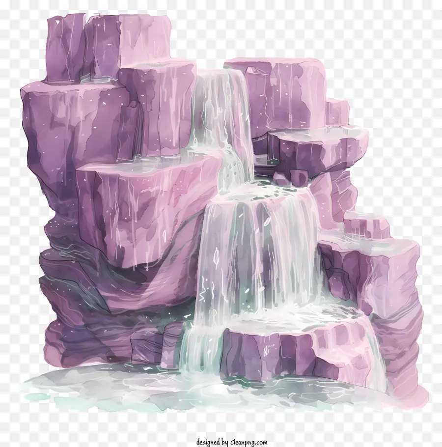 Cascade，Roches PNG