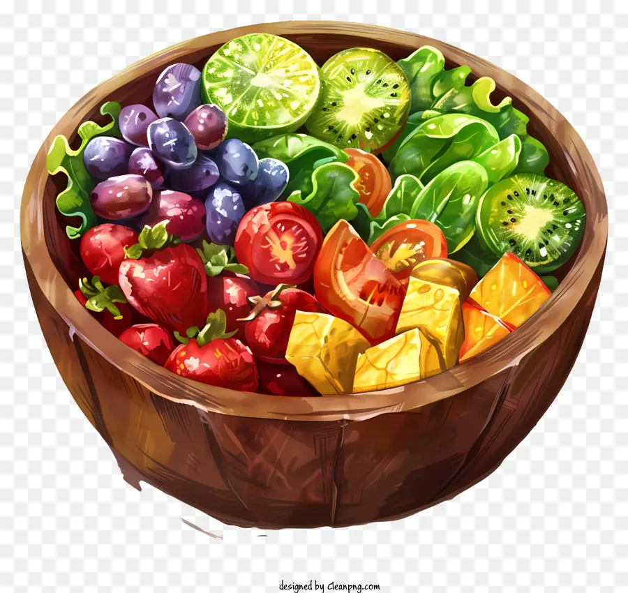 Saladier，Salade De Fruits PNG