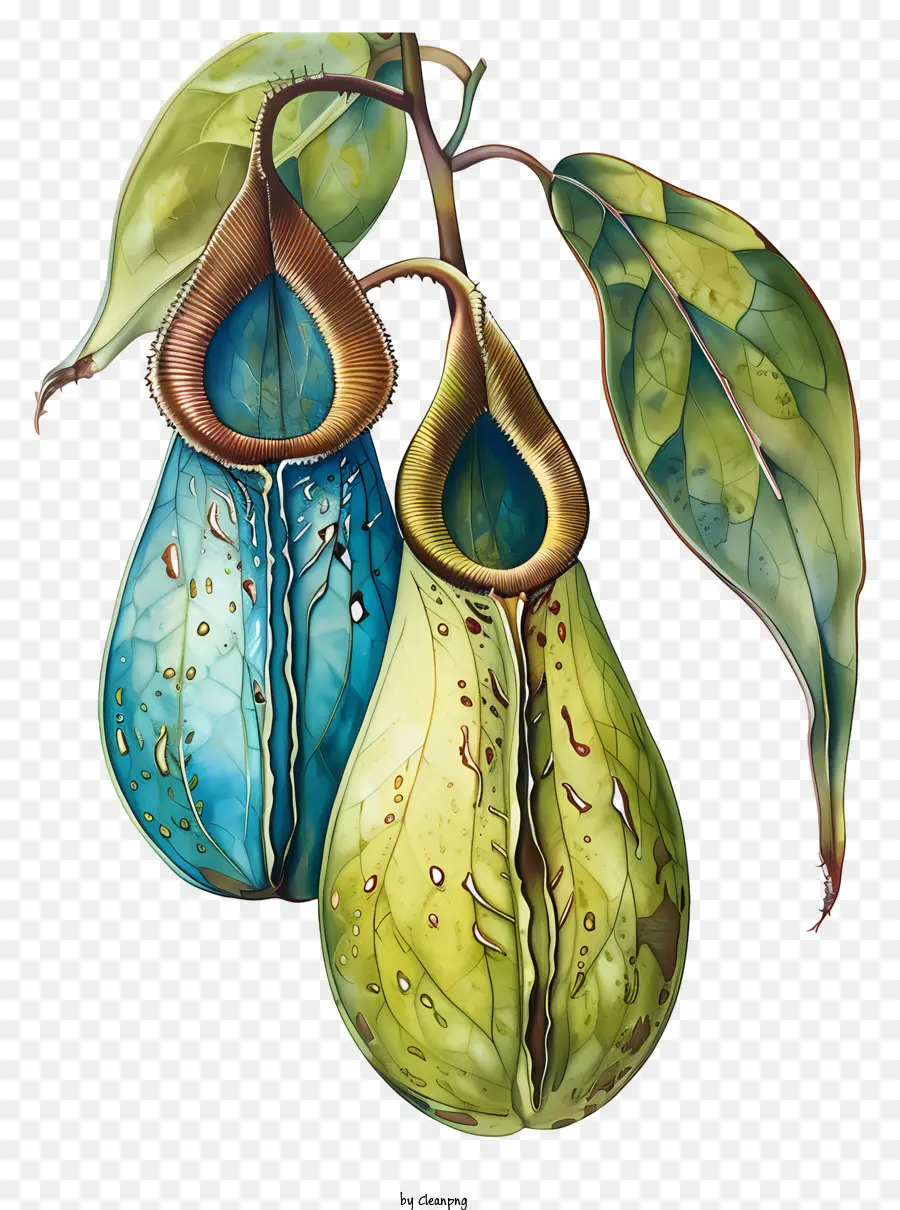 Nepenthes，Feuilles Vertes PNG