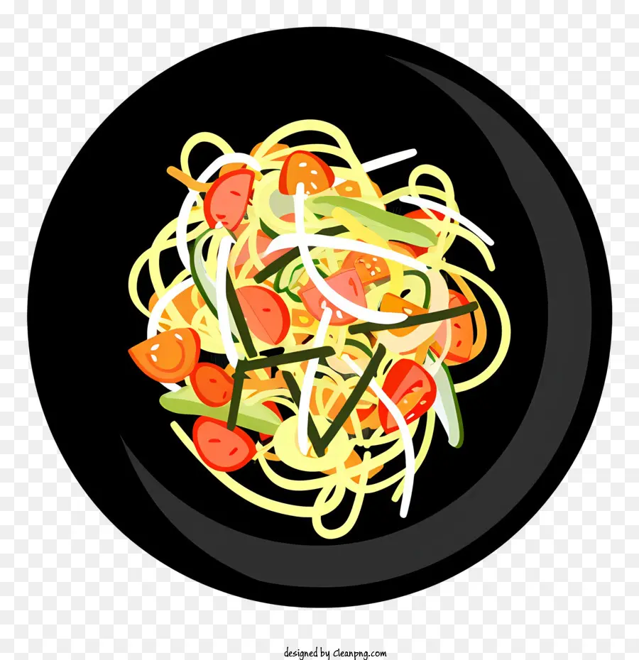Salade De Thaï Somtum，Spaghetti PNG