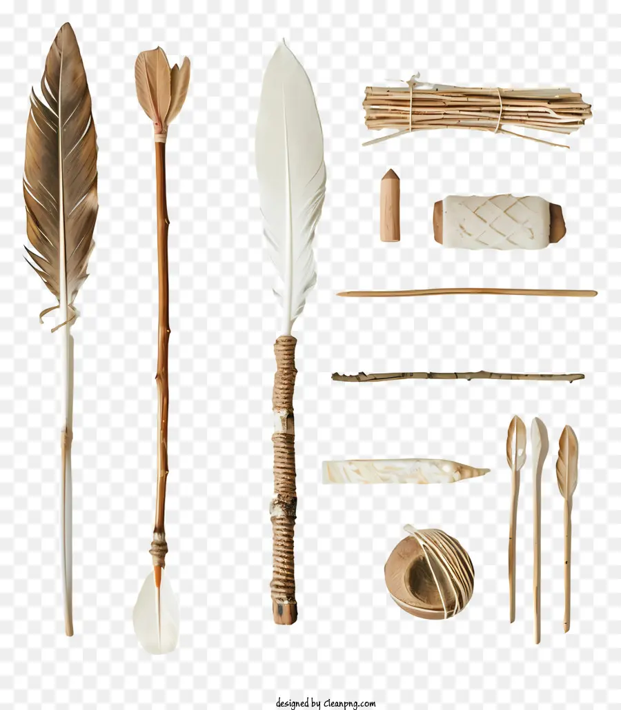 Boho Flèche，Plumes PNG