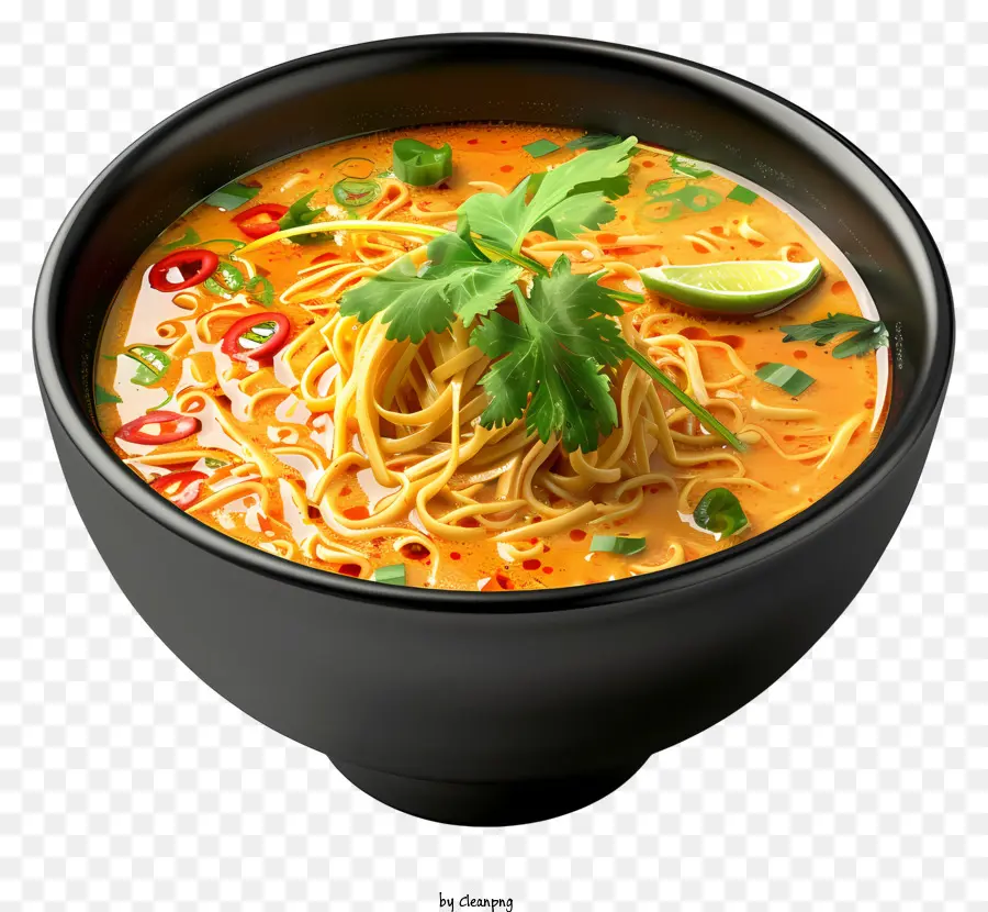 Khao Soi，Soupe De Nouilles PNG