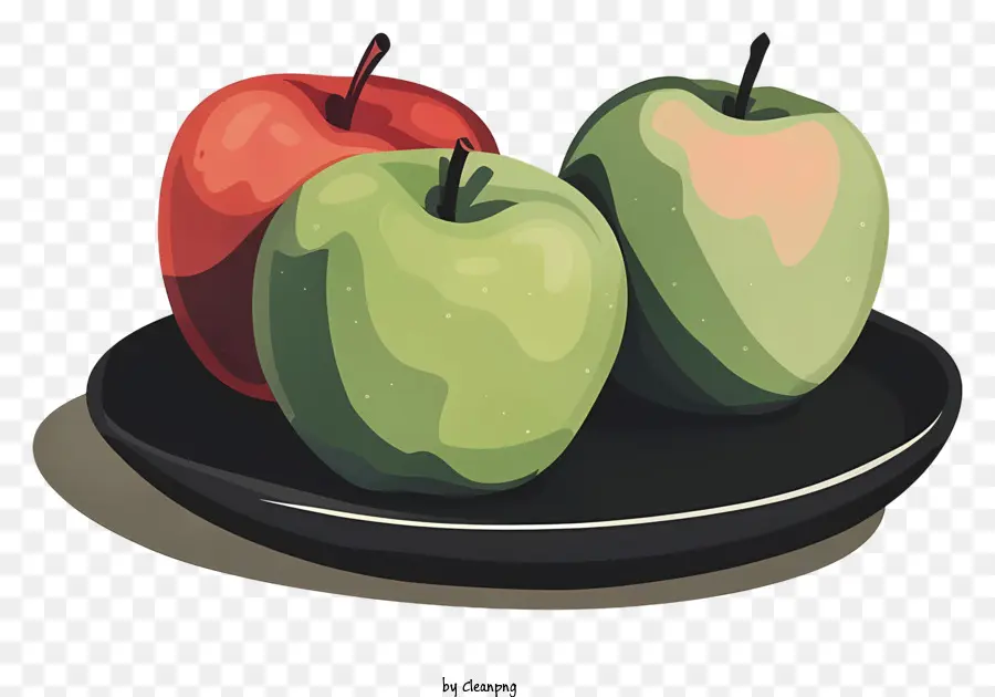 Pommes，Pomme Verte PNG