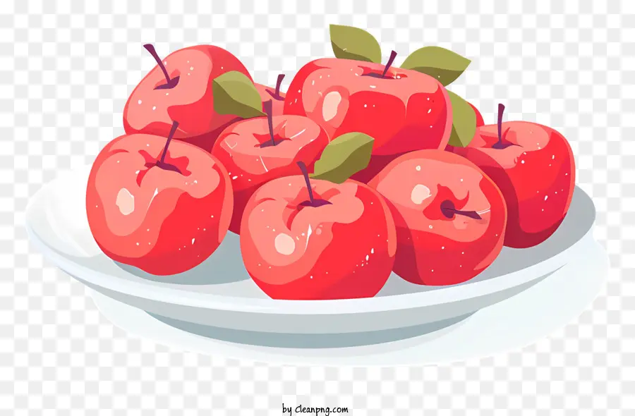 Pommes Rouges，Fruits Frais PNG