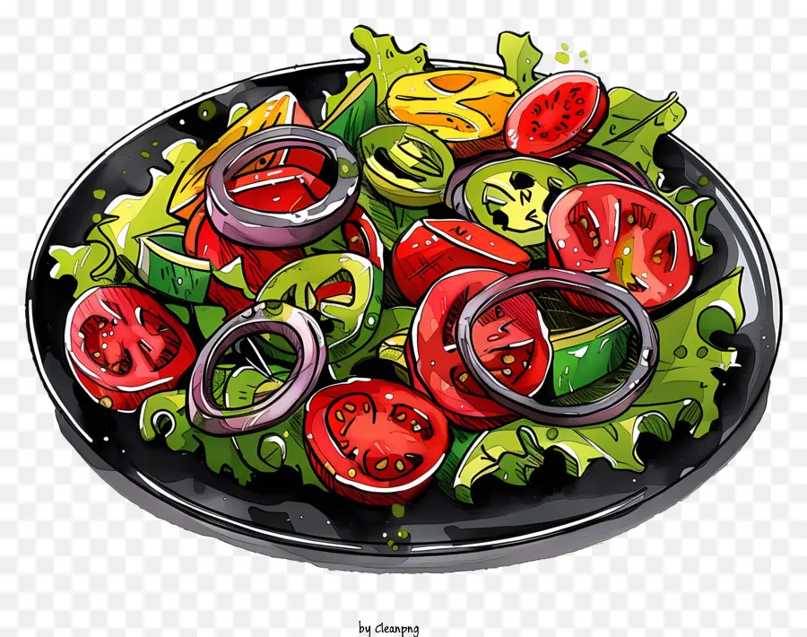 Salade épicée，Salade PNG