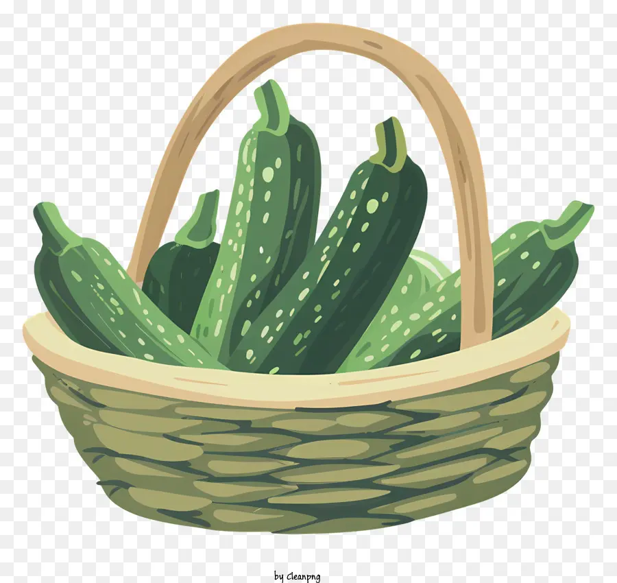 Courgettes，Les Concombres PNG