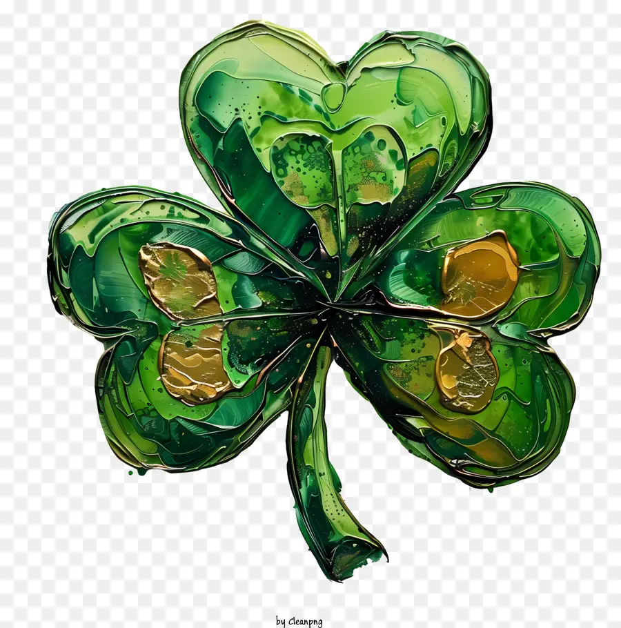 Heureux St Patricks Day，Shamrock PNG