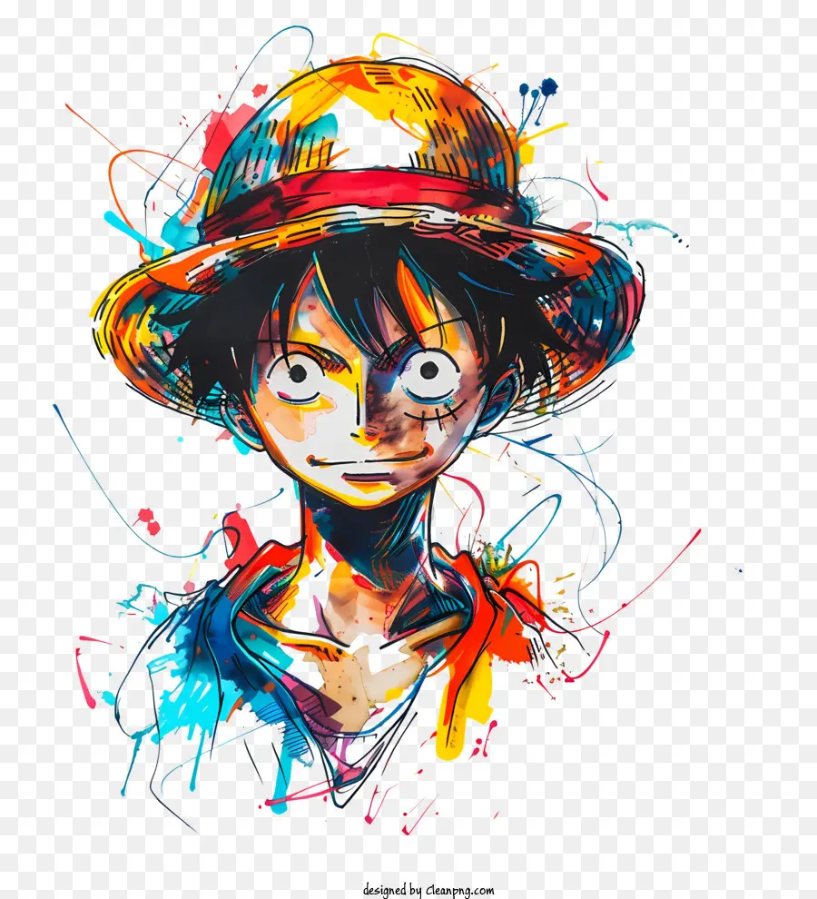 Luffy Une Pièce，Garçon Au Chapeau De Paille PNG