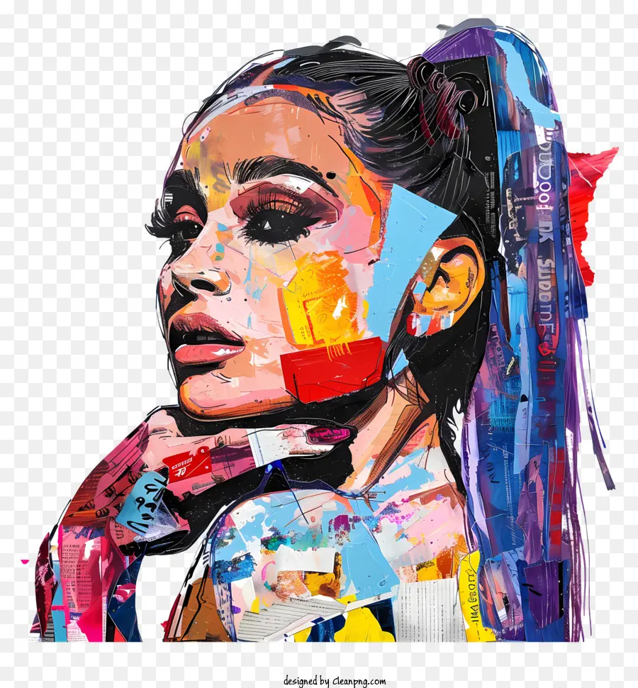 Ariana Grande，L'art Abstrait PNG