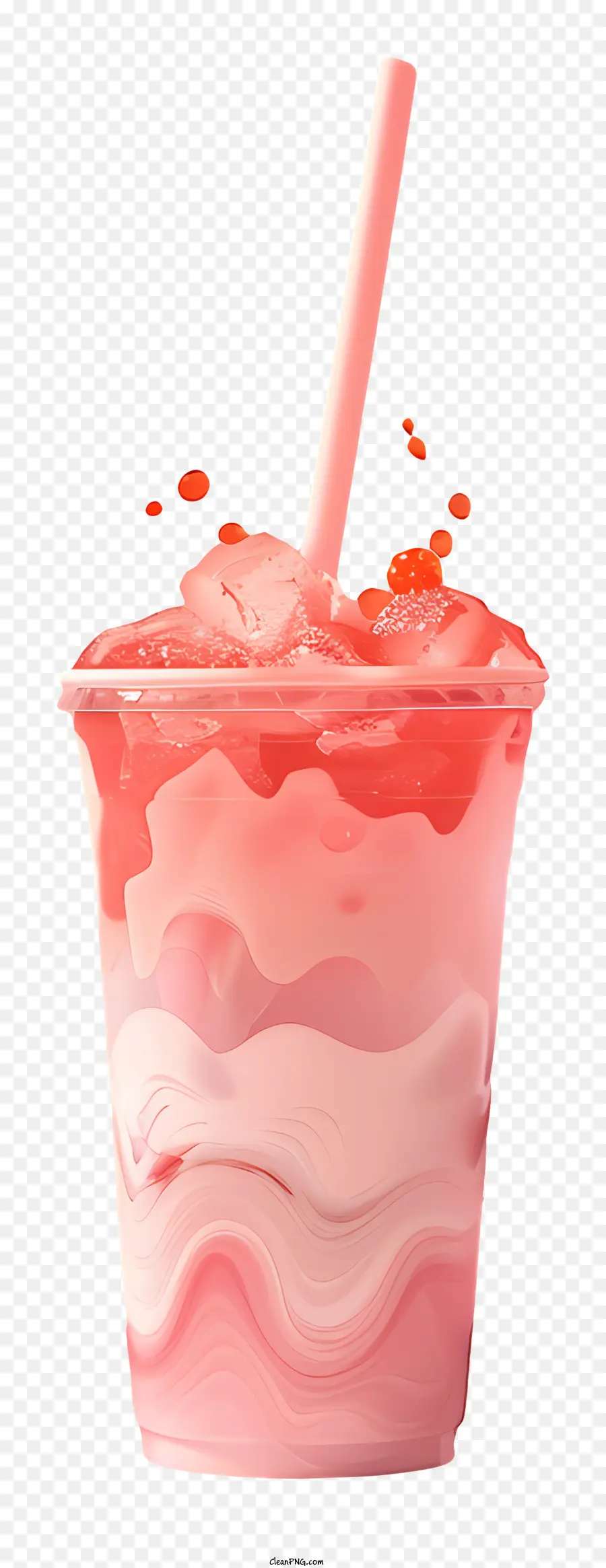 Bubble Thé，Crème Glacée PNG