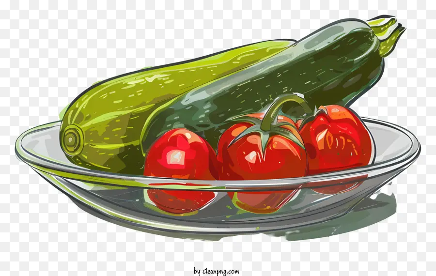 Courgettes，Tomate PNG