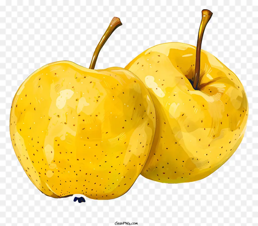Pommes Jaunes，Fruits PNG