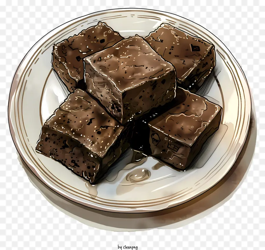 Tofu Puant，Brownies Au Chocolat PNG