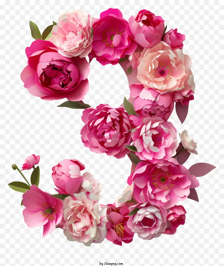 Numéro Trois Floral，Numéro Floral 5 PNG