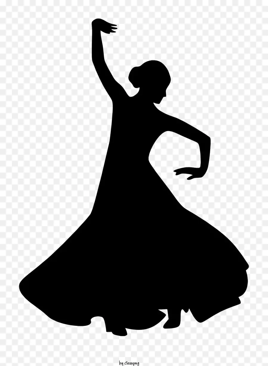 Danseur Logo，Silhouette PNG