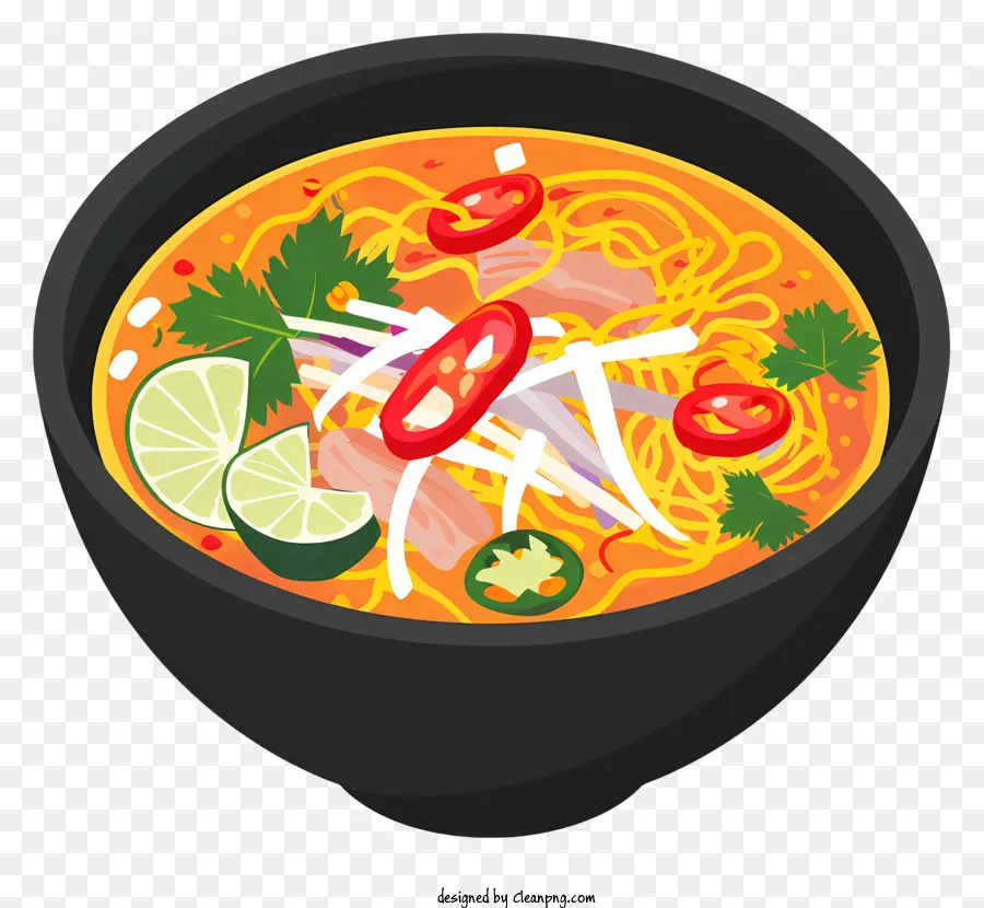 Khao Soi，Soupe De Nouilles PNG