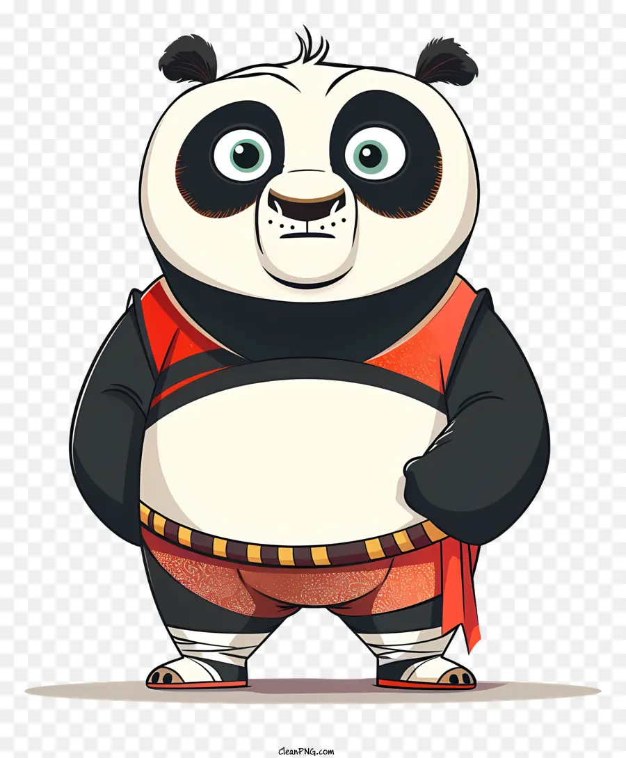 Kung Fu Panda，Ours De Panda PNG