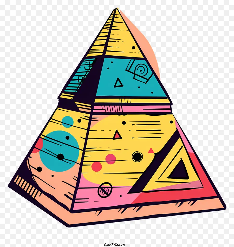 Triangle Mignon，Coloré Triangle PNG