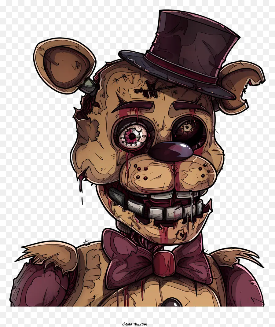 Desséchée Freddy，Animation PNG